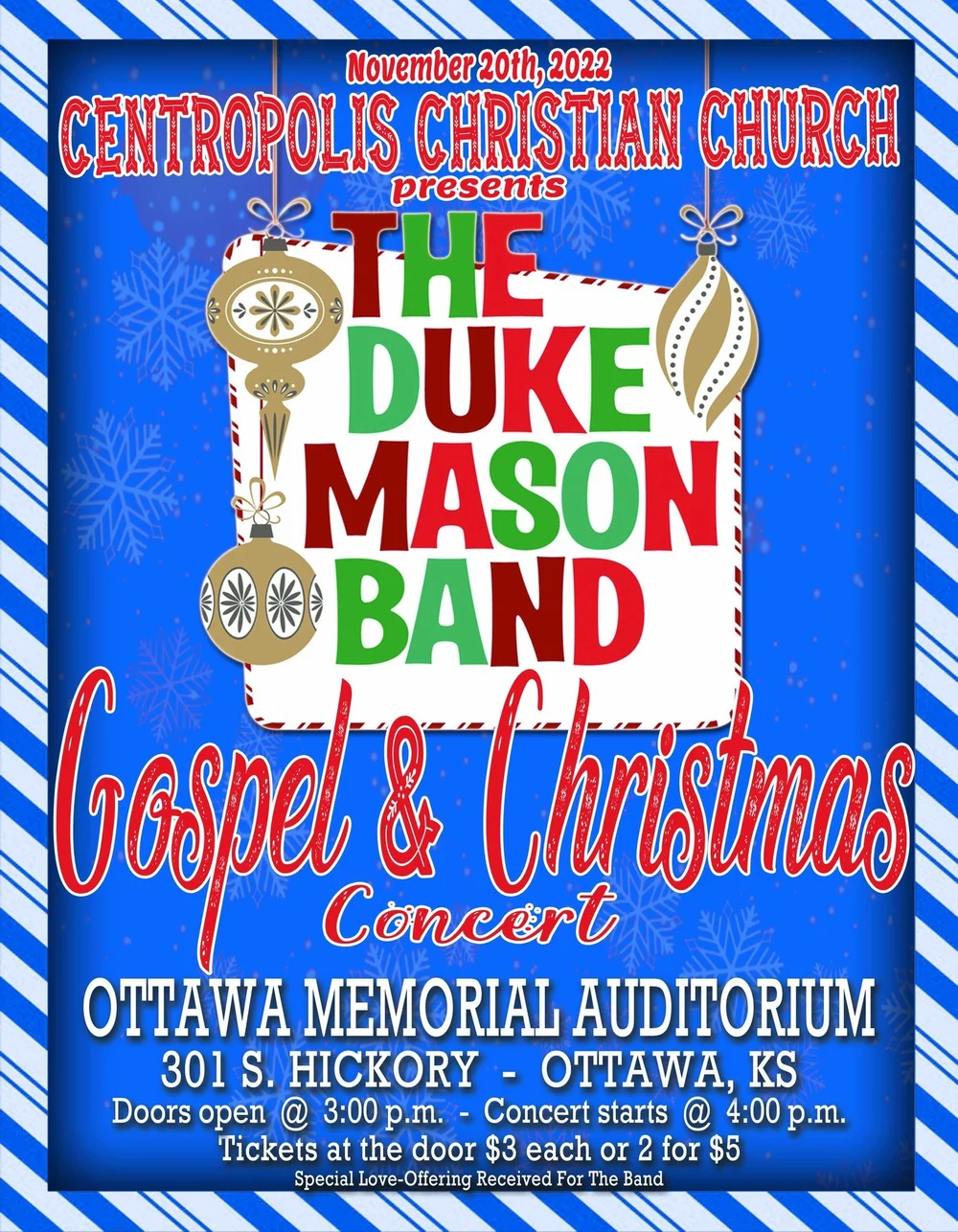 Upcoming Events — Ottawa Memorial Auditorium