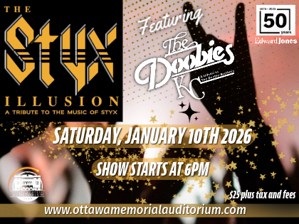 Double Tribute Night: Featuring Styx Illusion and The Doobies KC
