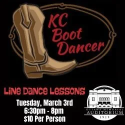 Line Dance Lessons with KC Boot Dancer