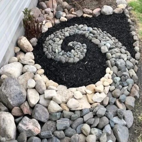 How to Design a Spiral Rock Garden