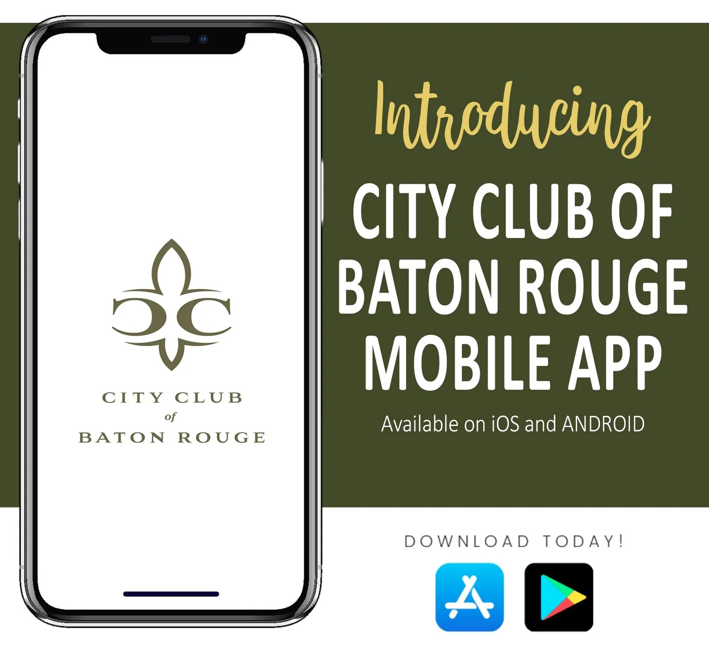Introducing The New City Club of Baton Rouge Mobile App