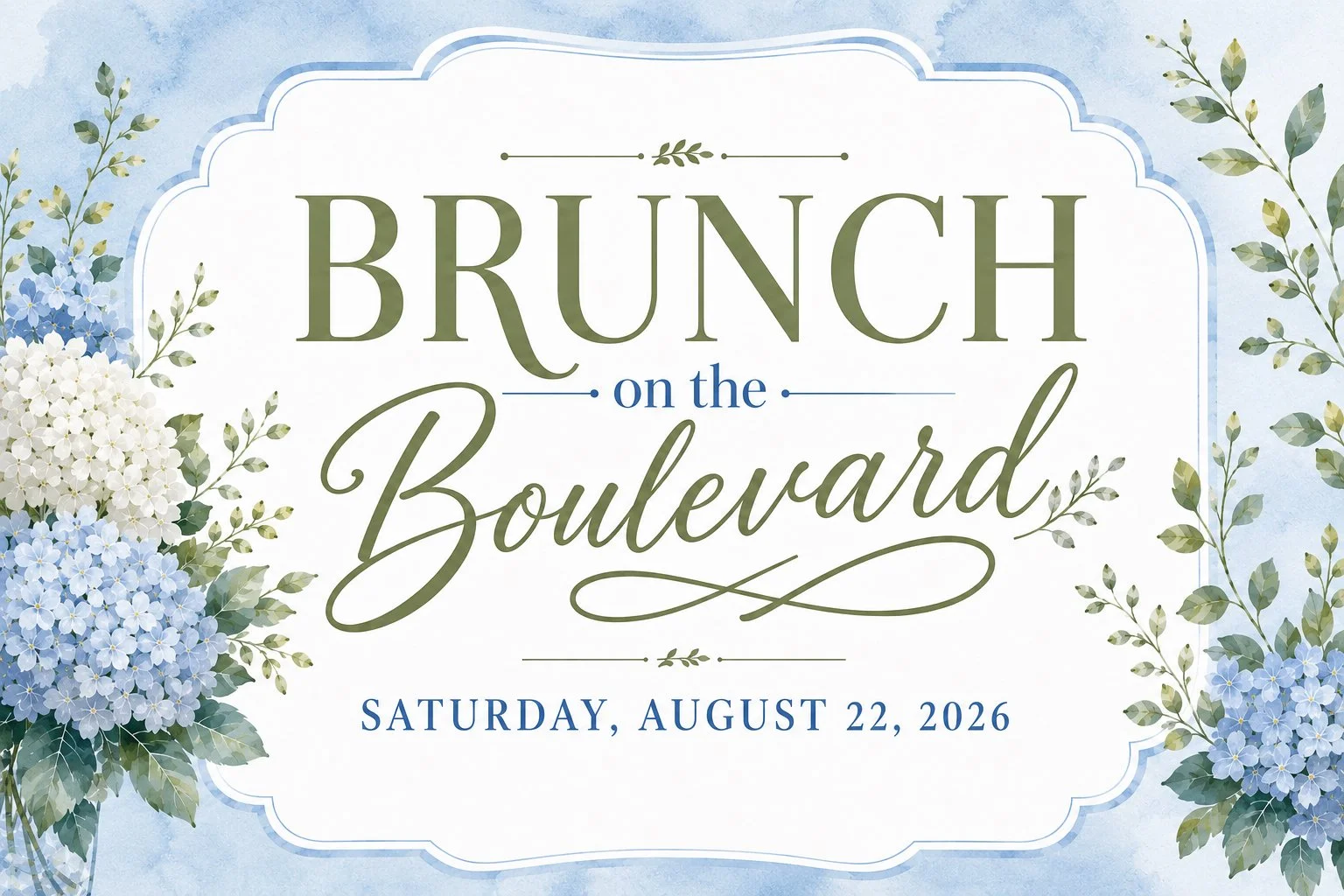 Brunch on the Boulevard