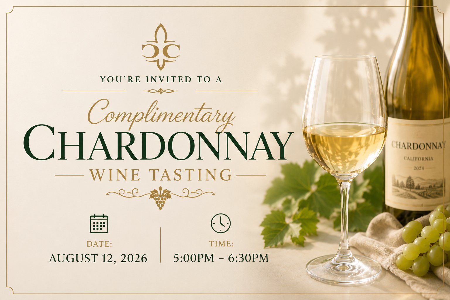 CHARDONNAY WINE TASTING