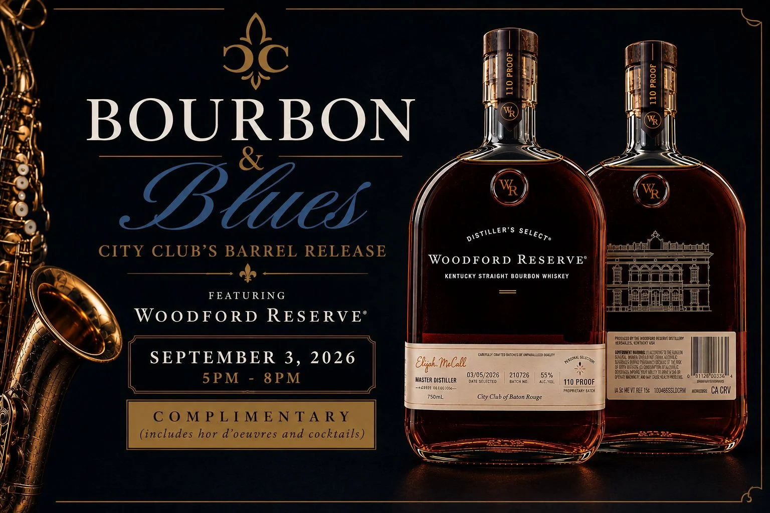 BOURBON &amp; BLUES: CCBR’S BARREL RELEASE