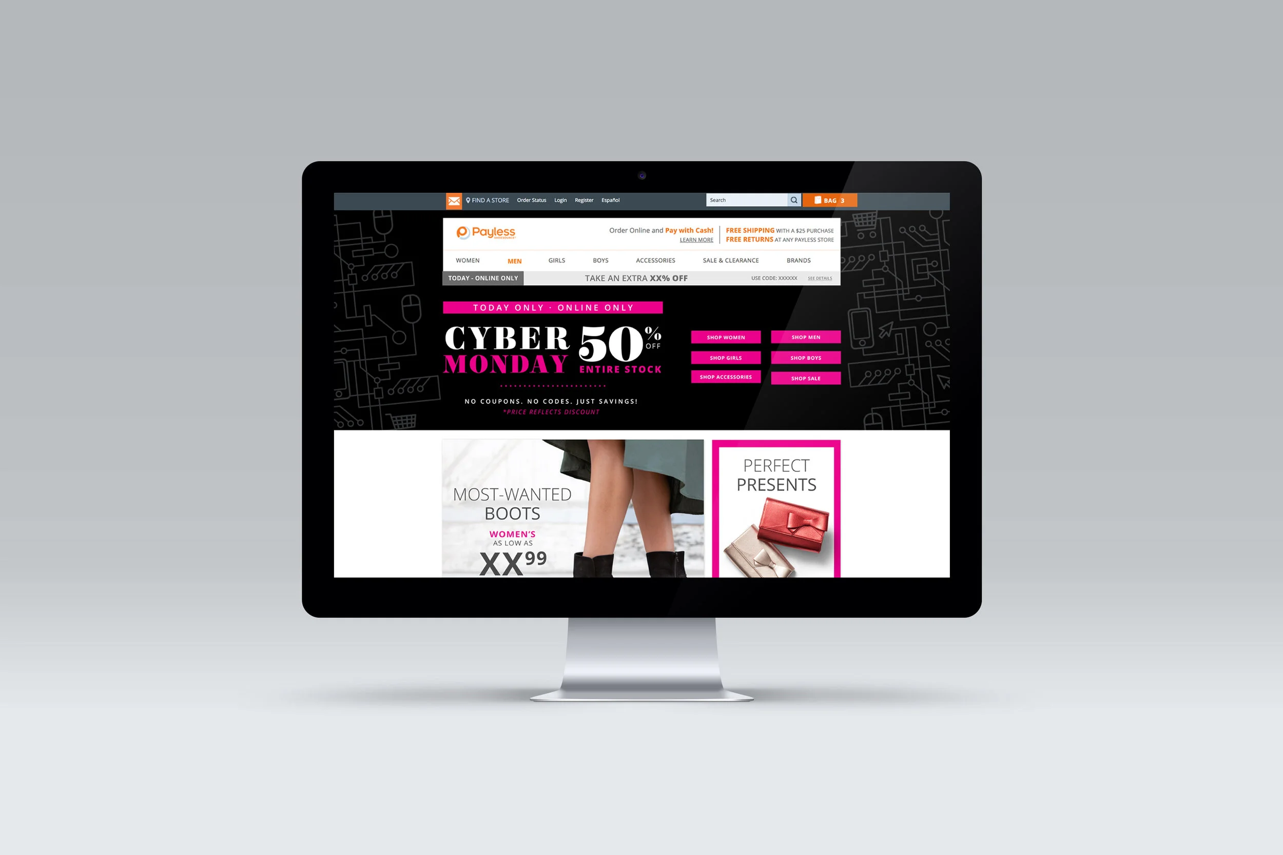 payless cyber monday 2018