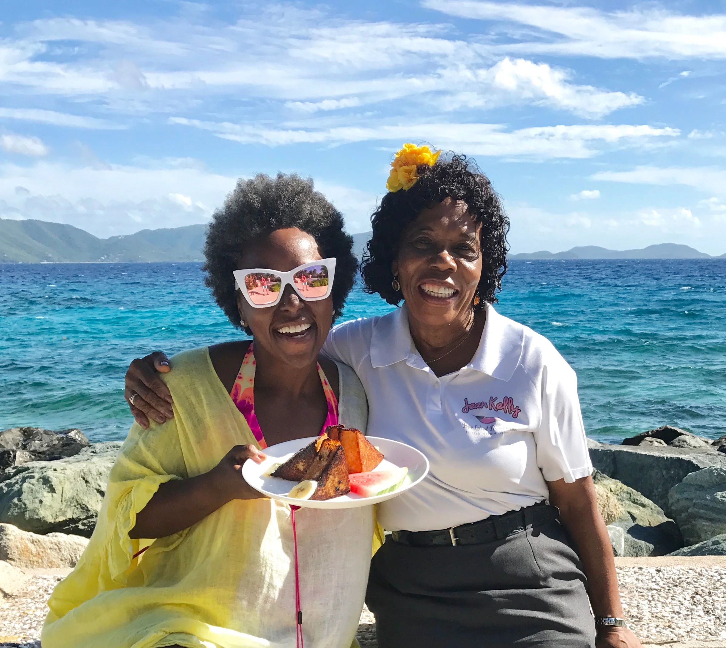 Peter Island's much-loved Miss Jean Kelly - and her famous French toast!