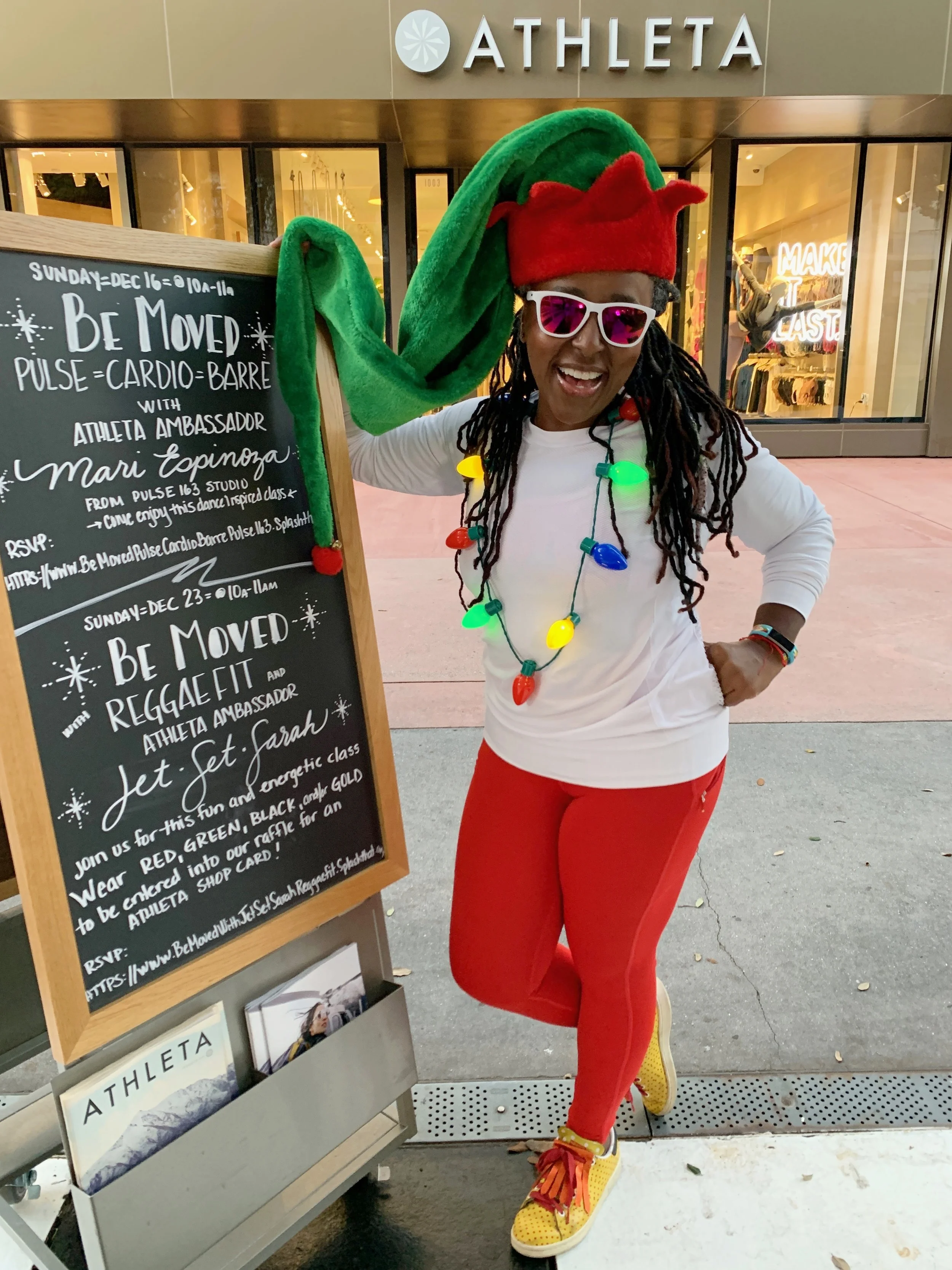 Get "Reggae Fit" With Me at Athleta!