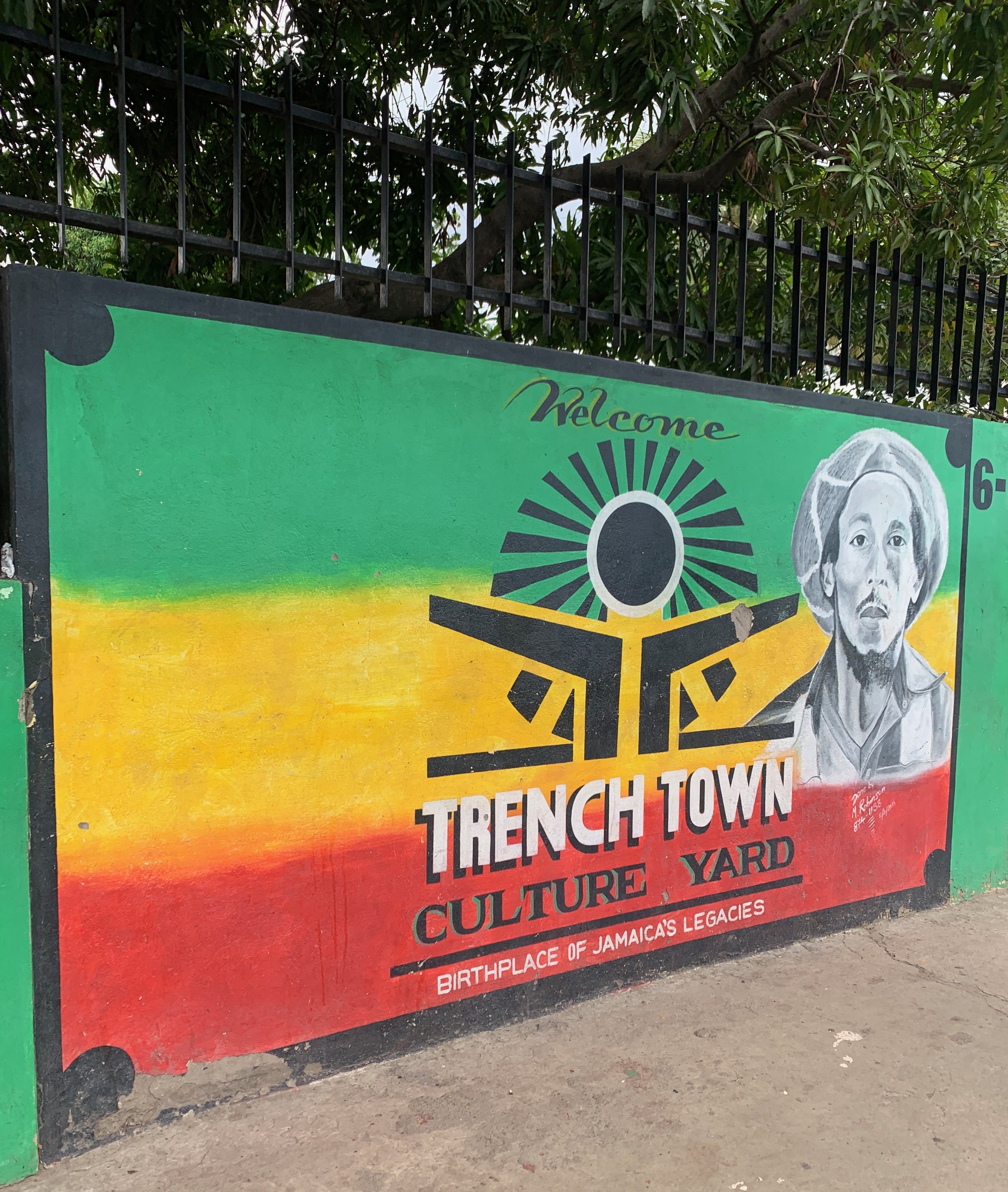  This was also my first visit to Trench Town, a gritty inner-city ‘hood where many of Jamaica’s talents - Bob Marley among them - got their start 