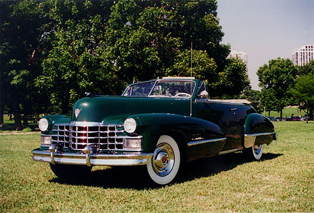 Miniature Brooklin 1/43 - Cadillac Convertible 1947 - Vert Foncé BRK74