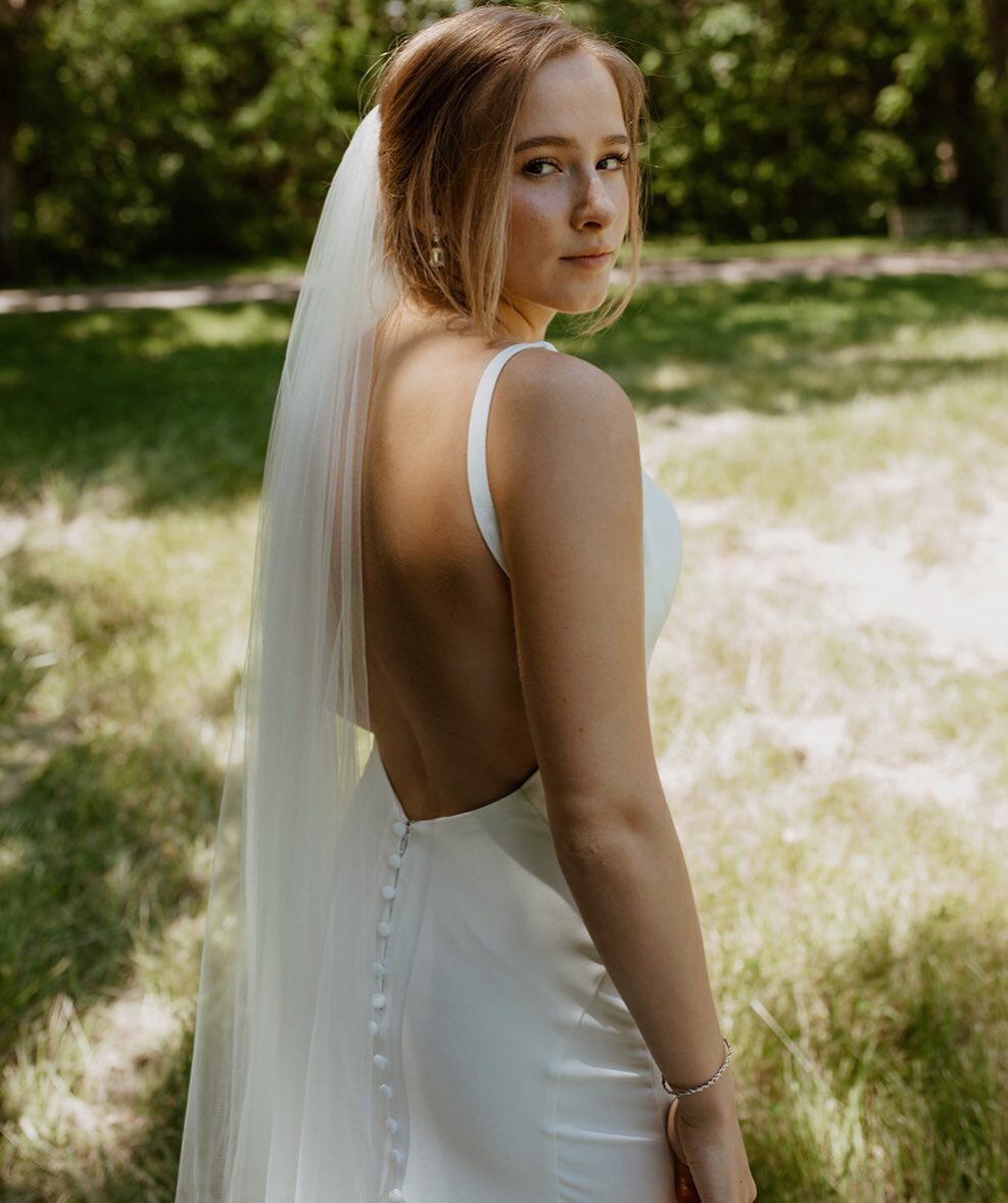 The lovely grace on her wedding day.