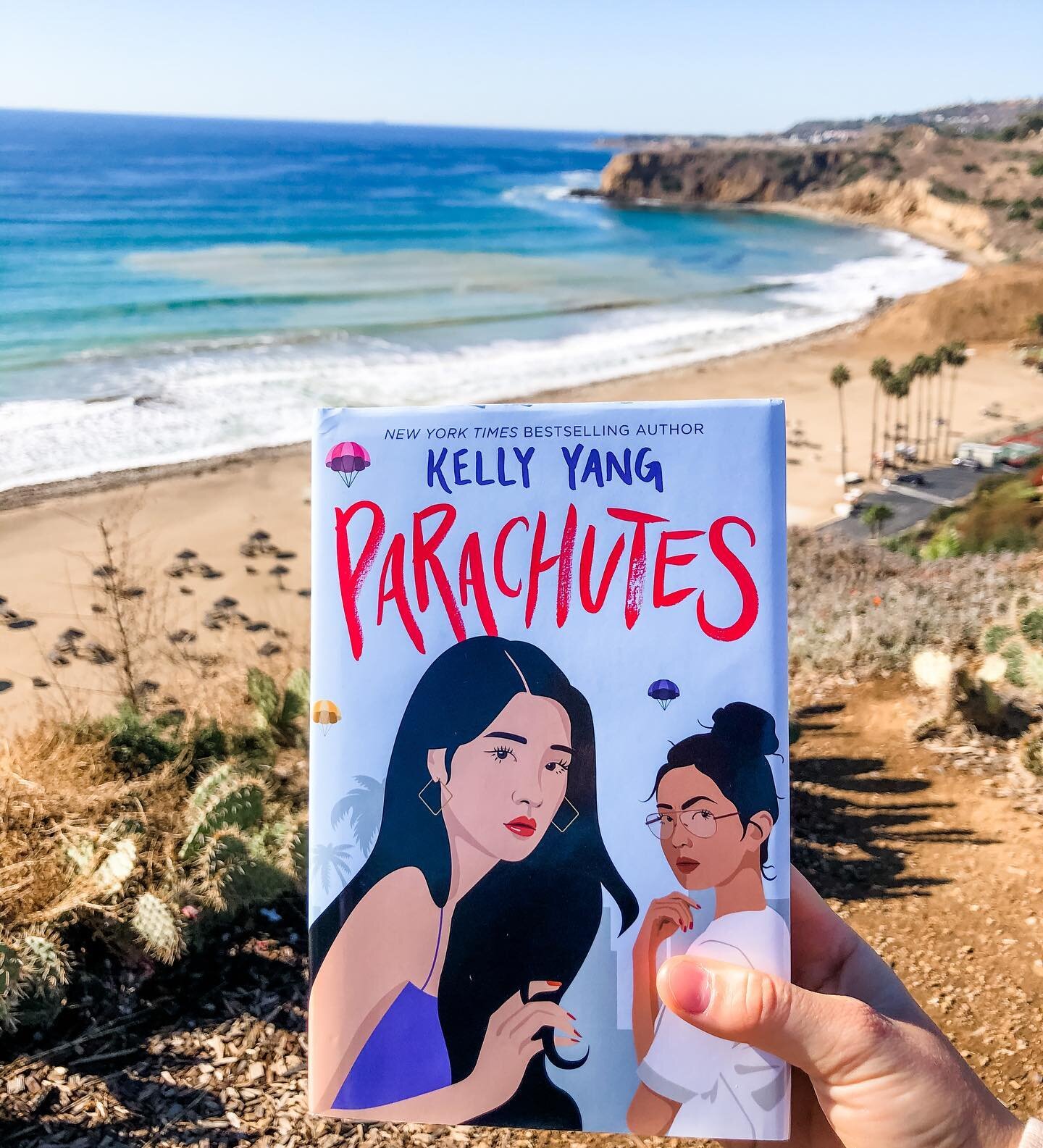 For Christmas, we gifted our 16 year old daughter the Young Adult novel Parachutes by New York Times Bestselling and award winning author Kelly Yang and she finished it in two days. While this daughter appreciates books, she has always chosen physica