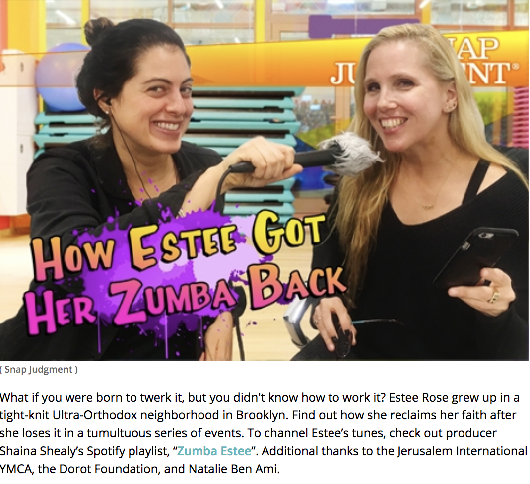 How Estee got her Zumba back