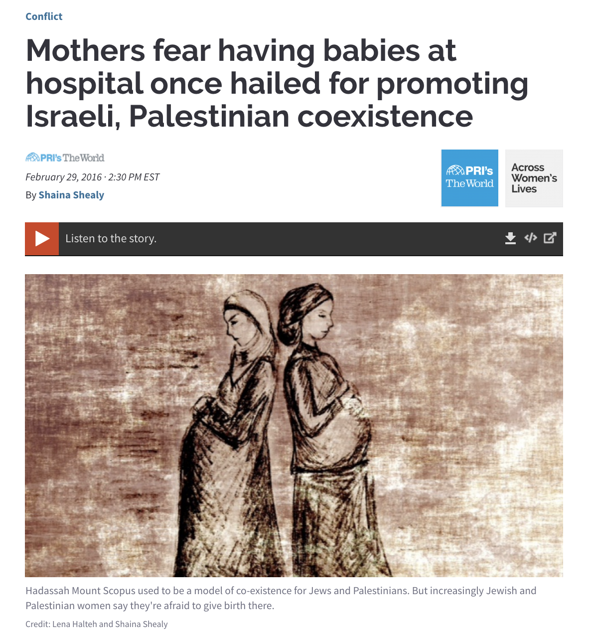 Mothers fear having babies at hospital once hailed for Israeli, Palestinian coexistence 