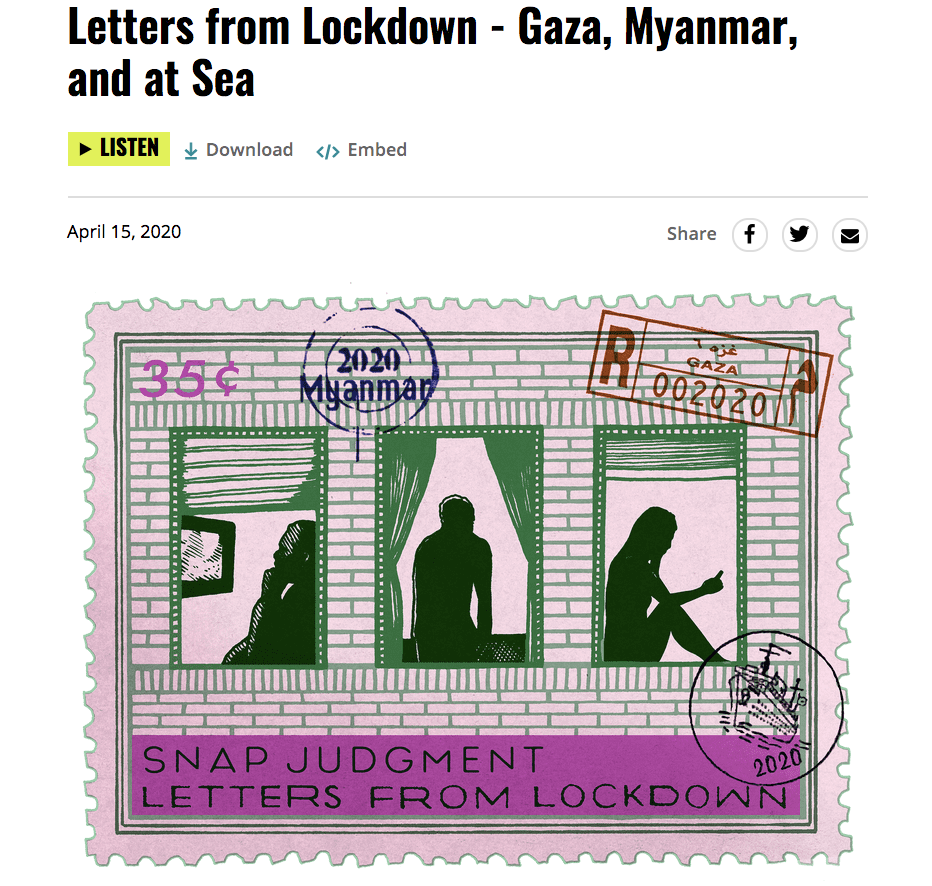 Letters from Lockdown 