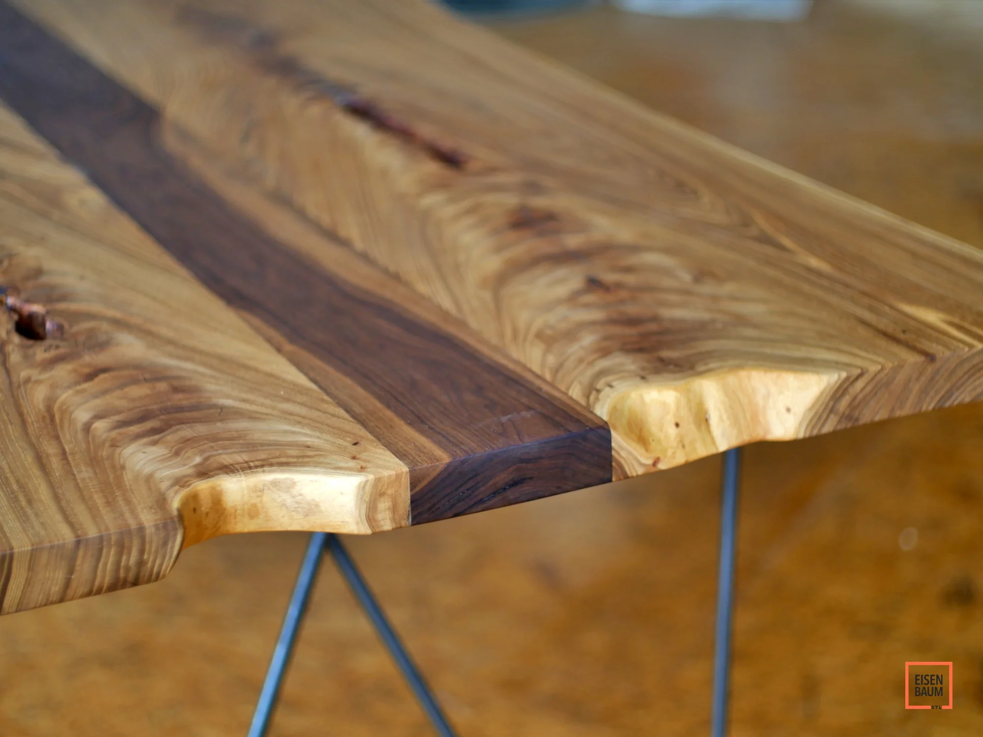 Butternut Walnut Hairpin Dining Table_4.jpg