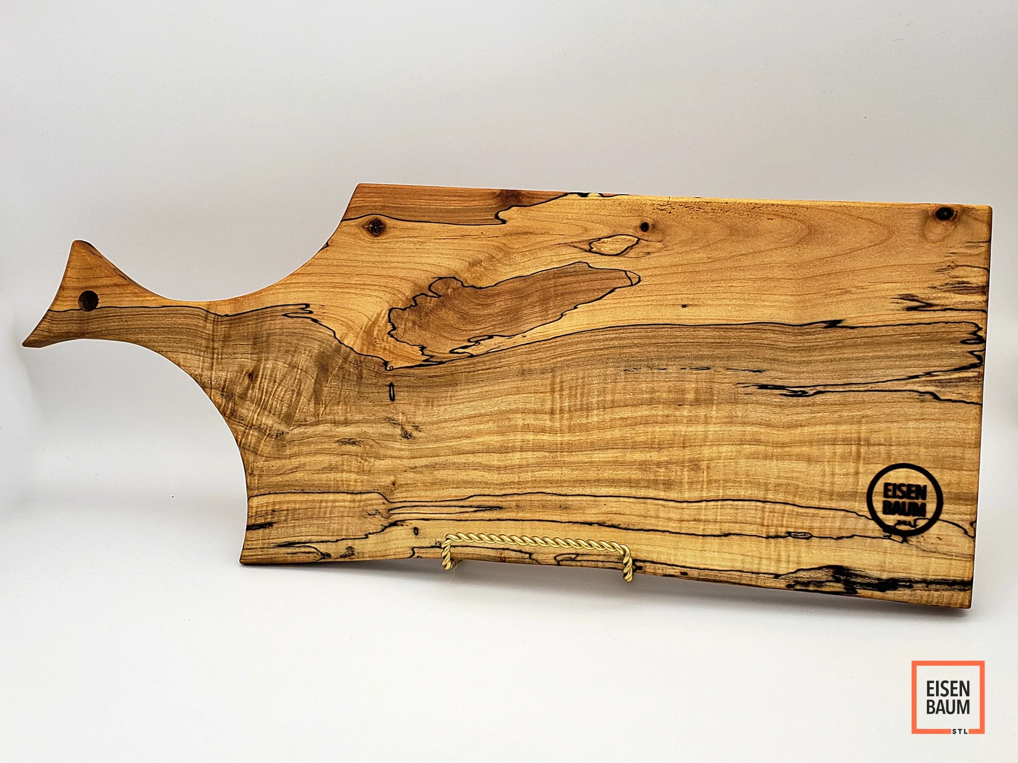 Spalted Maple Paddle No2 Serving Board_1.jpg