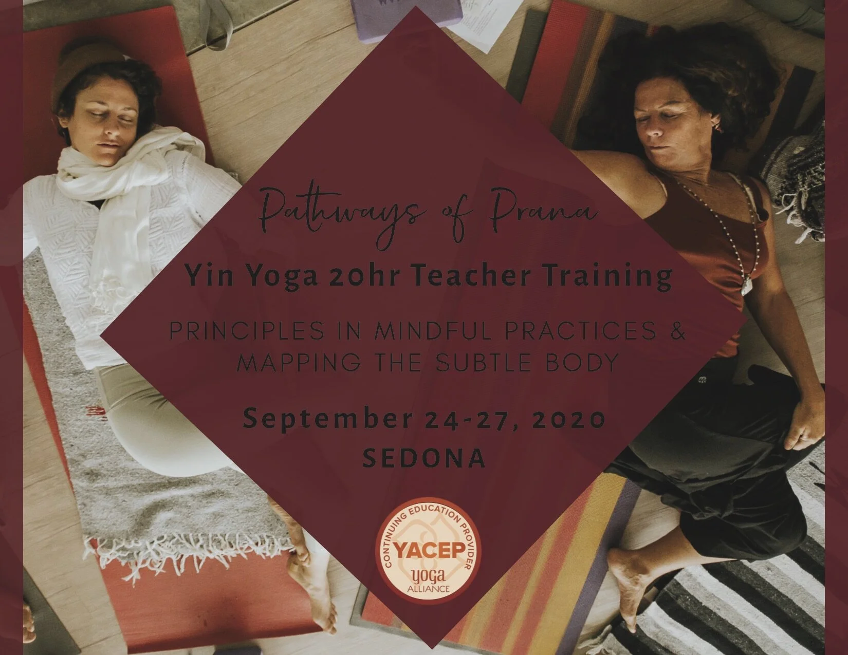 20 HR Pranic Pathways Yin Yoga Teacher Training - Sedona, Arizona