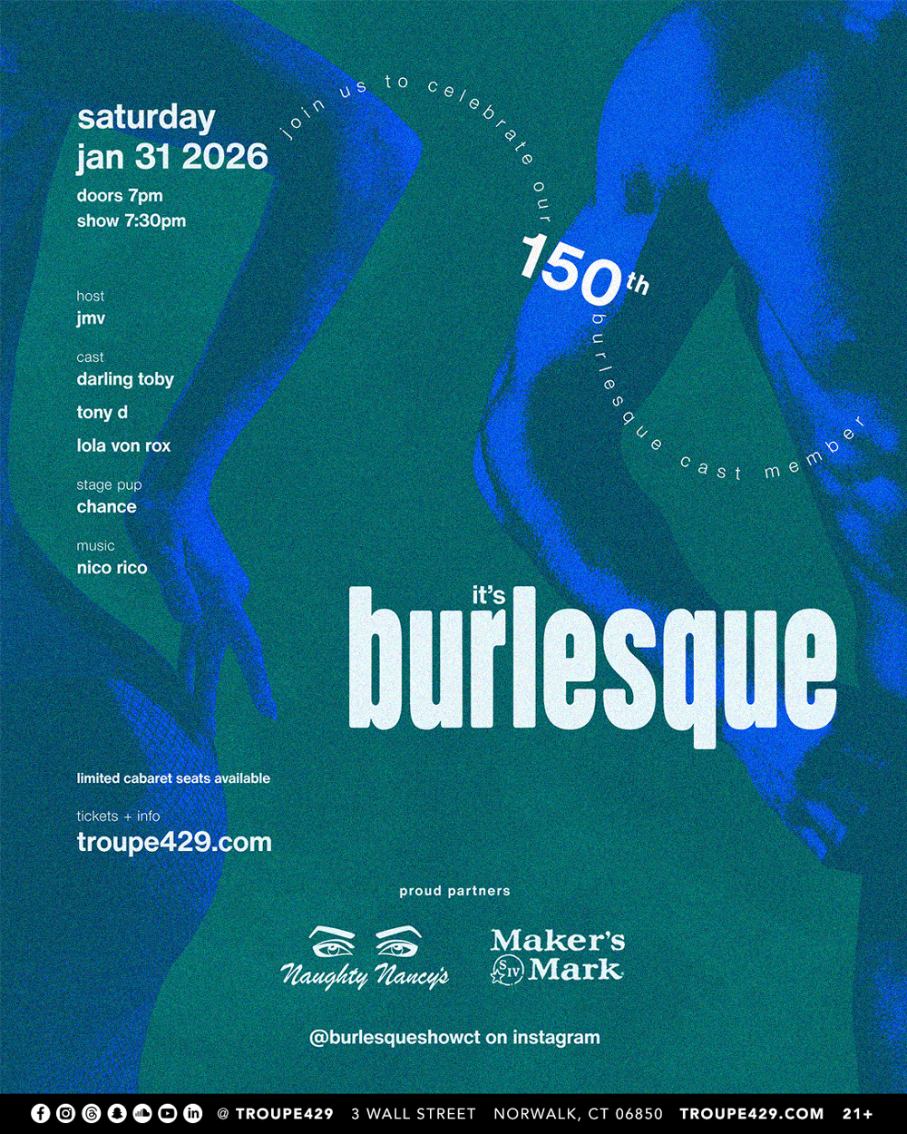 sat 1/31 ✯ click 4 🎟️