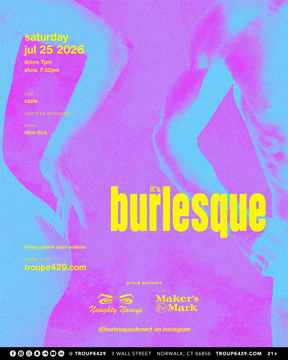sat jul 25 🎟️ tix tba!