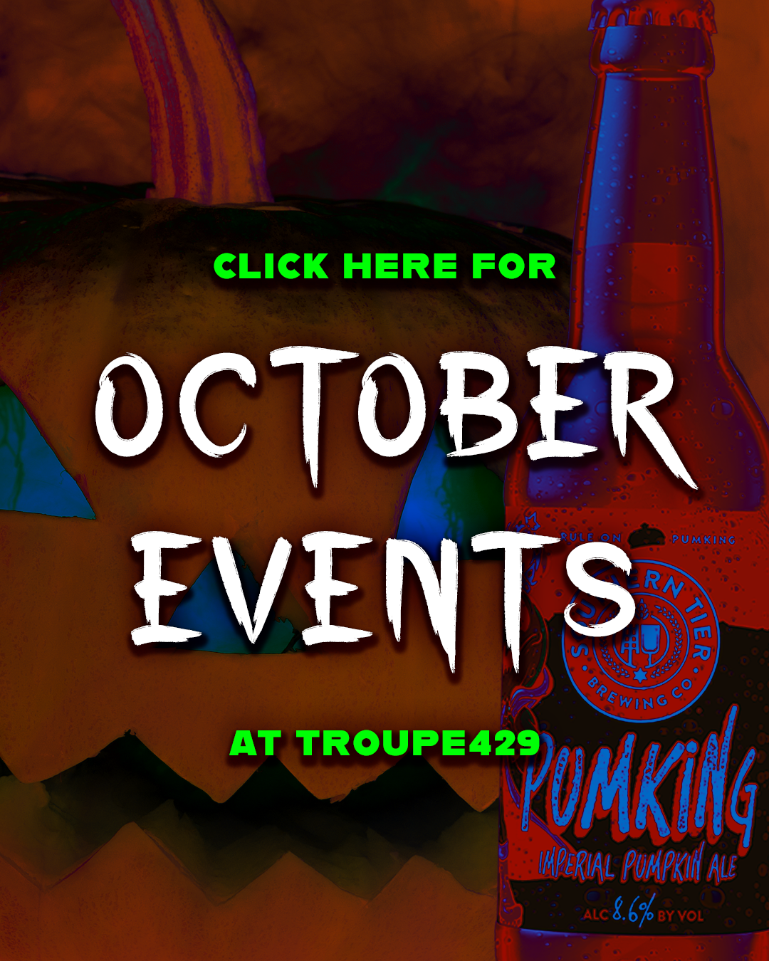 october! 🎃 tap here