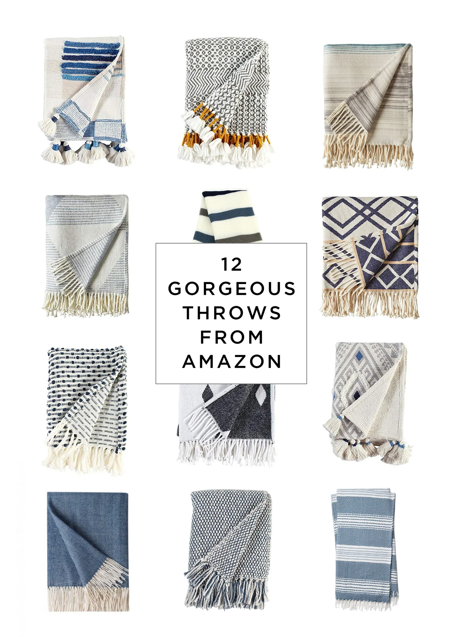 12 awesome (& affordable) throws from Amazon — Sunny Circle Studio