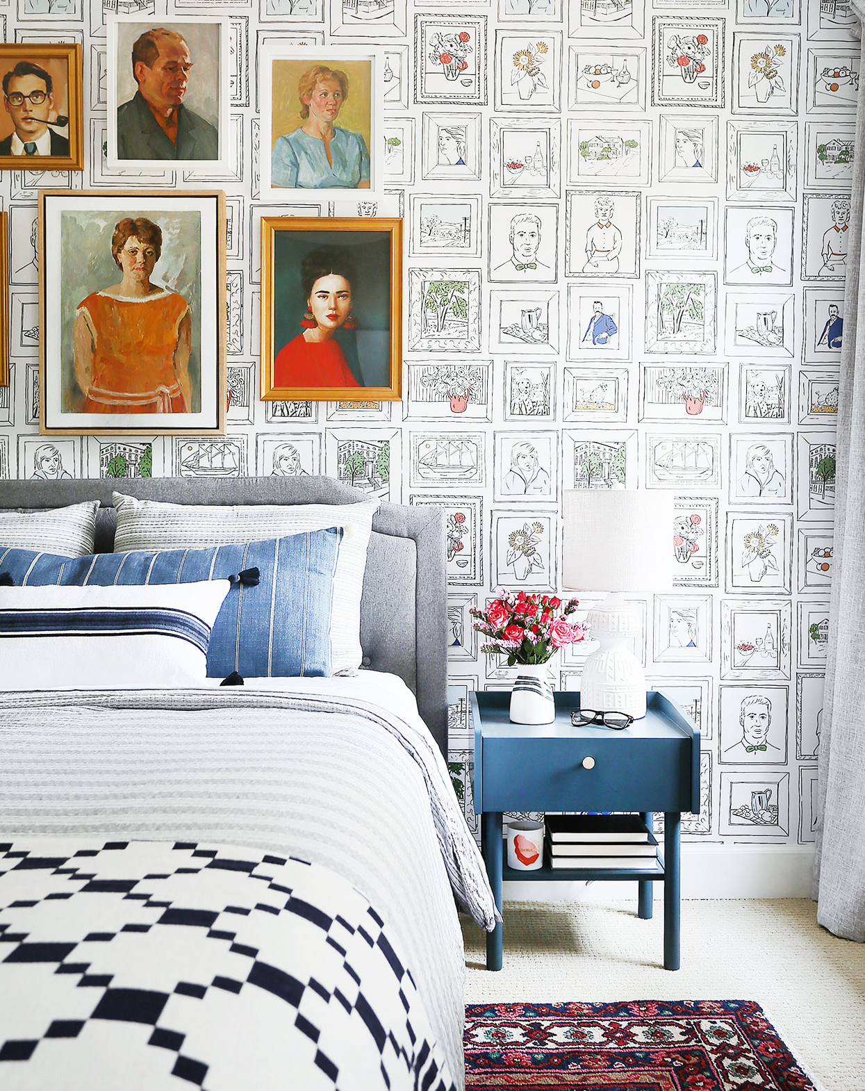 A BOLD &amp; QUIRKY GUEST ROOM