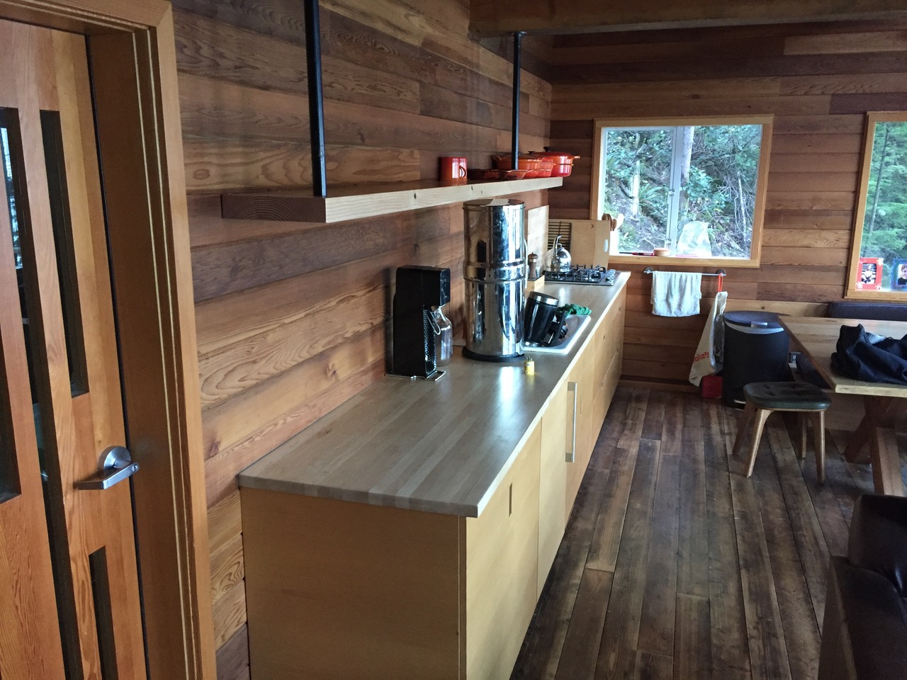Gambier cabin kitchen