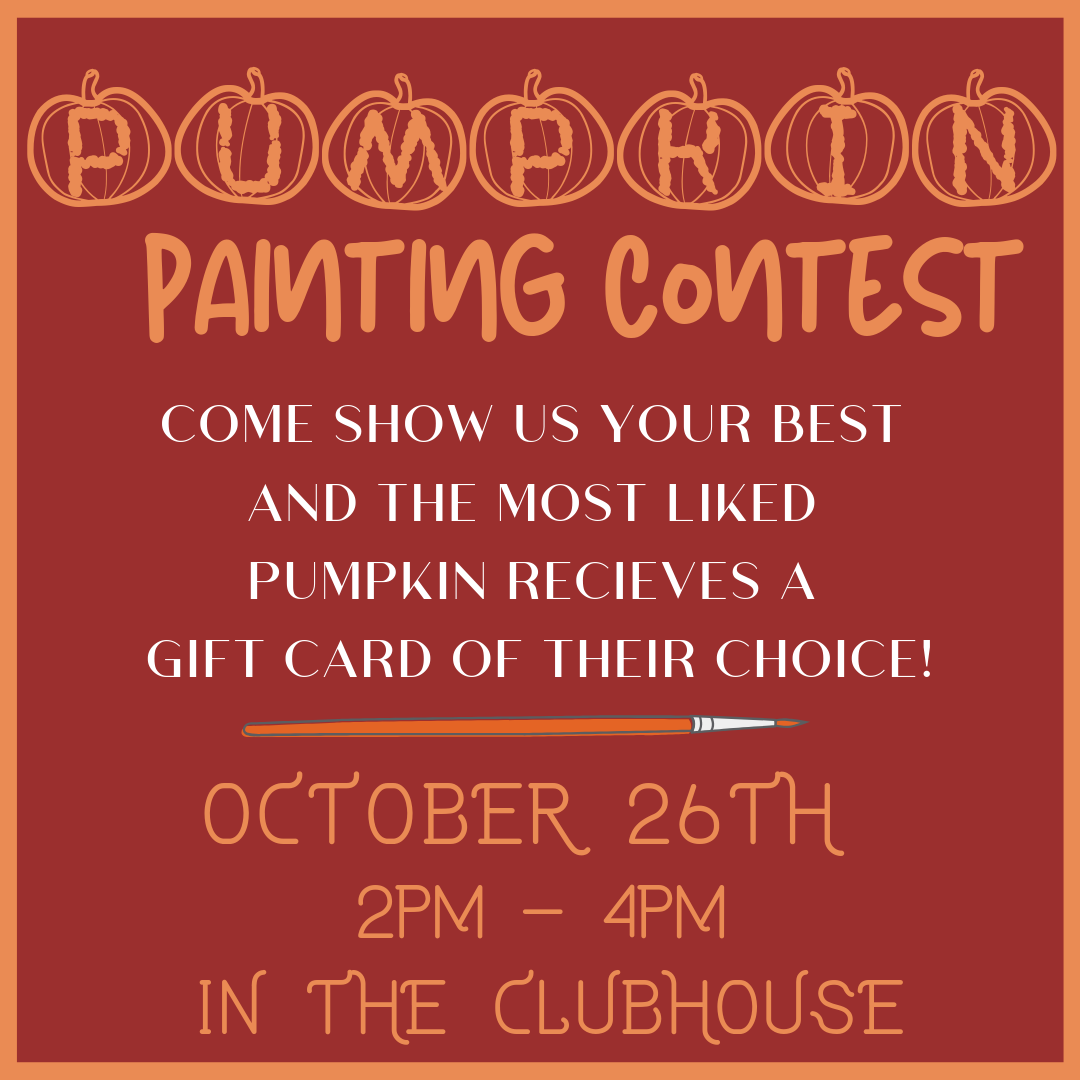 Pumpkin Painting Contest