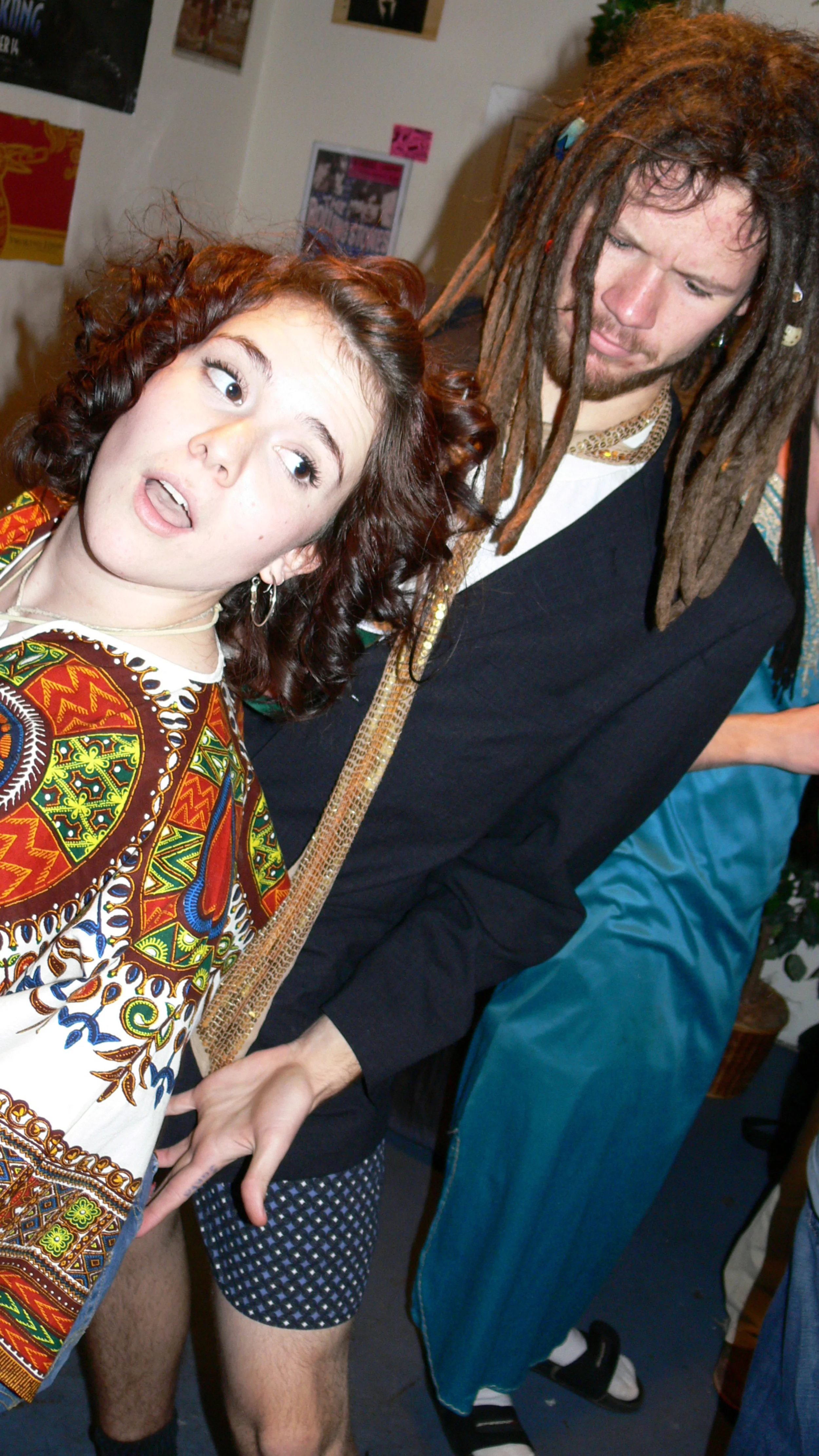  David is French  You know, France--no pants. 