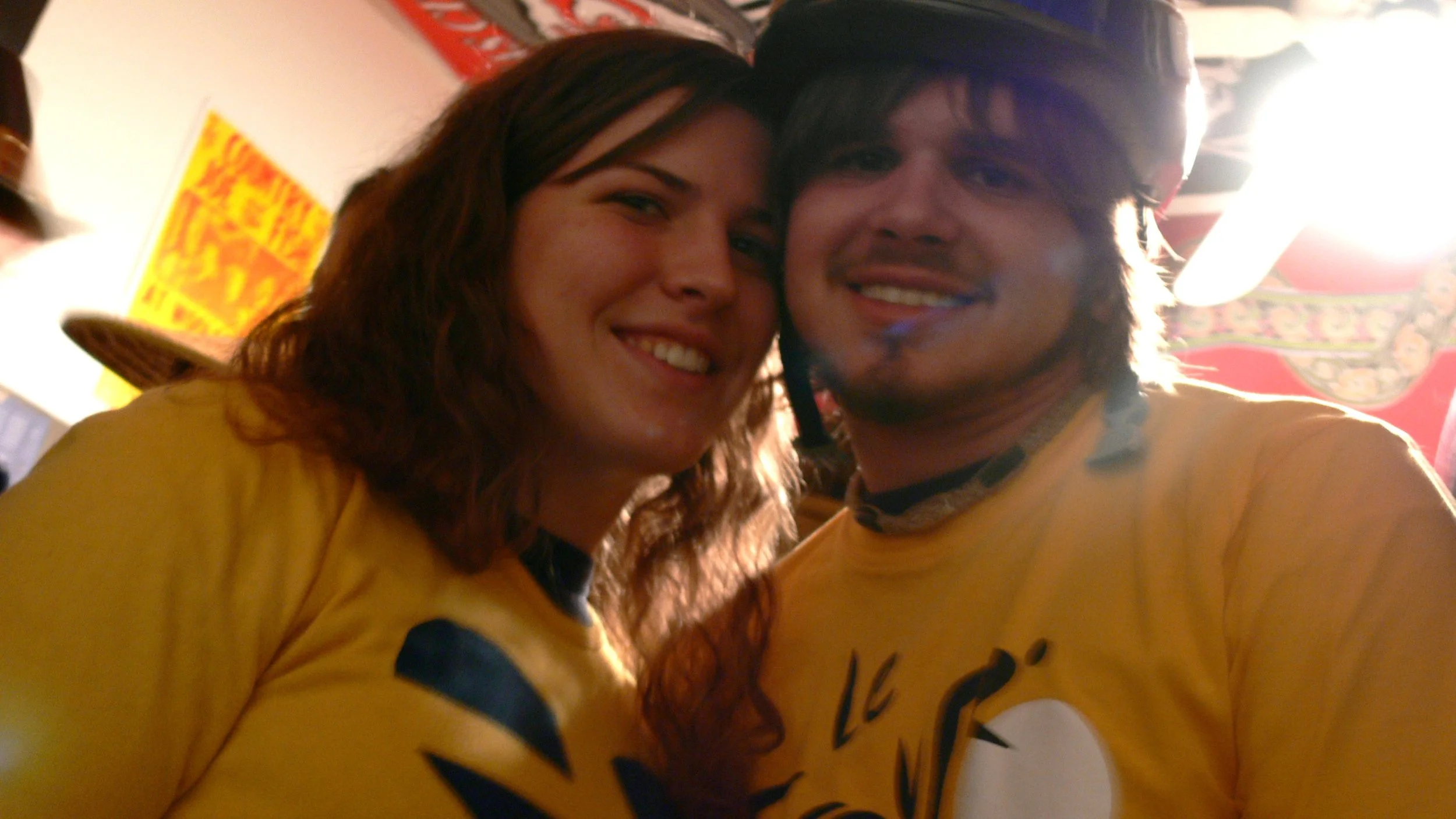  She's Swedish. And he's French 