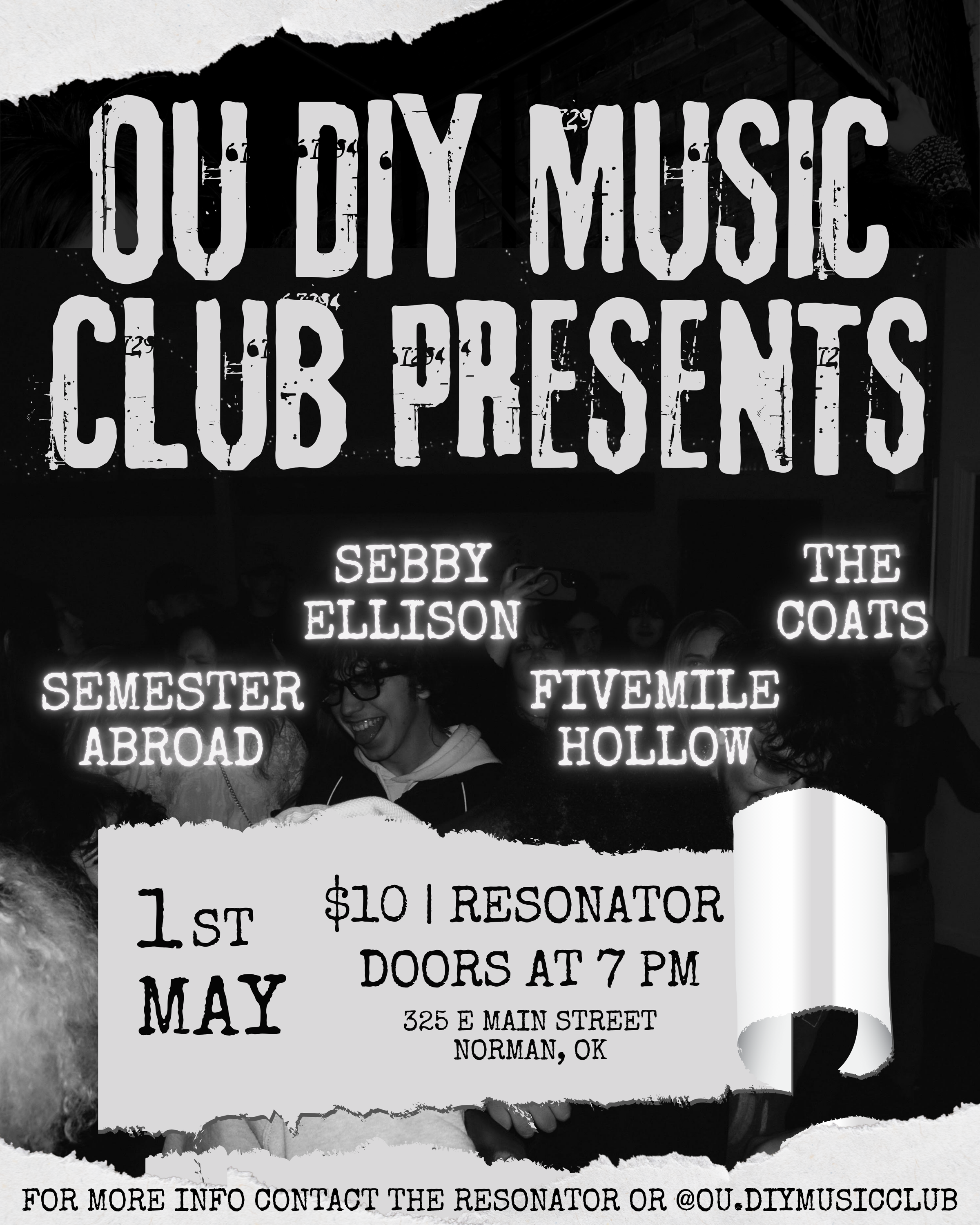 OU DIY Music Club Presents