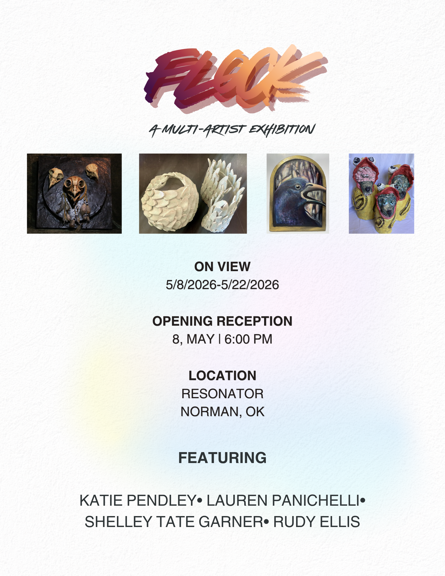 Flock: A Multi-Artist Exhibition