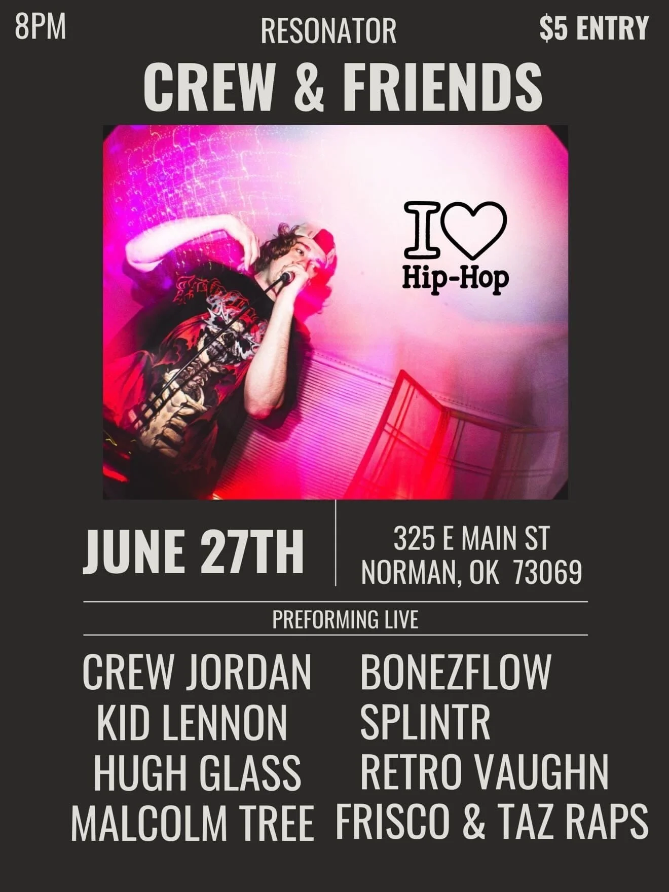 Crew and Friends featuring Crew Jordan