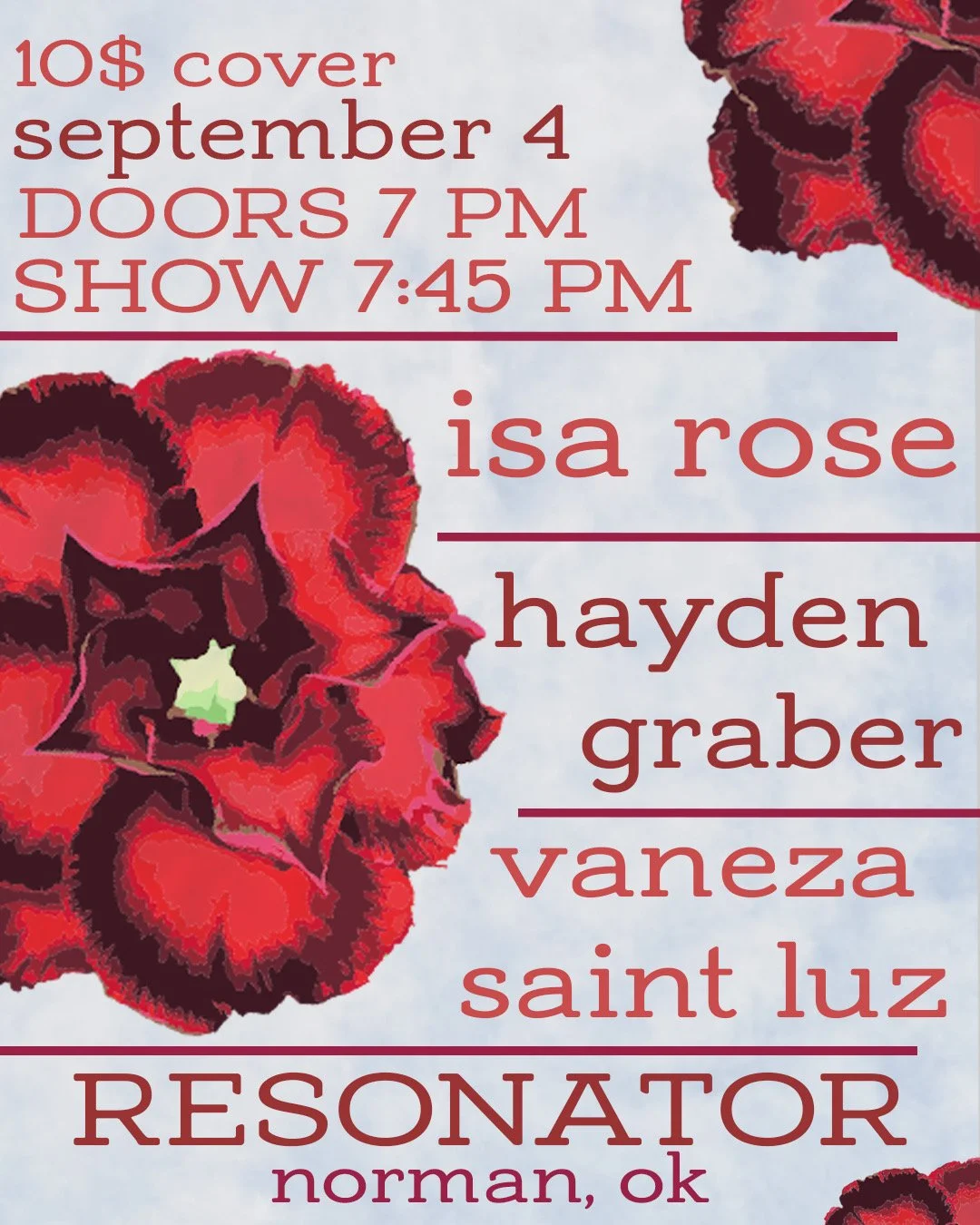 Isa Rose, Hayden Graber, and Vaneza Saint Luz