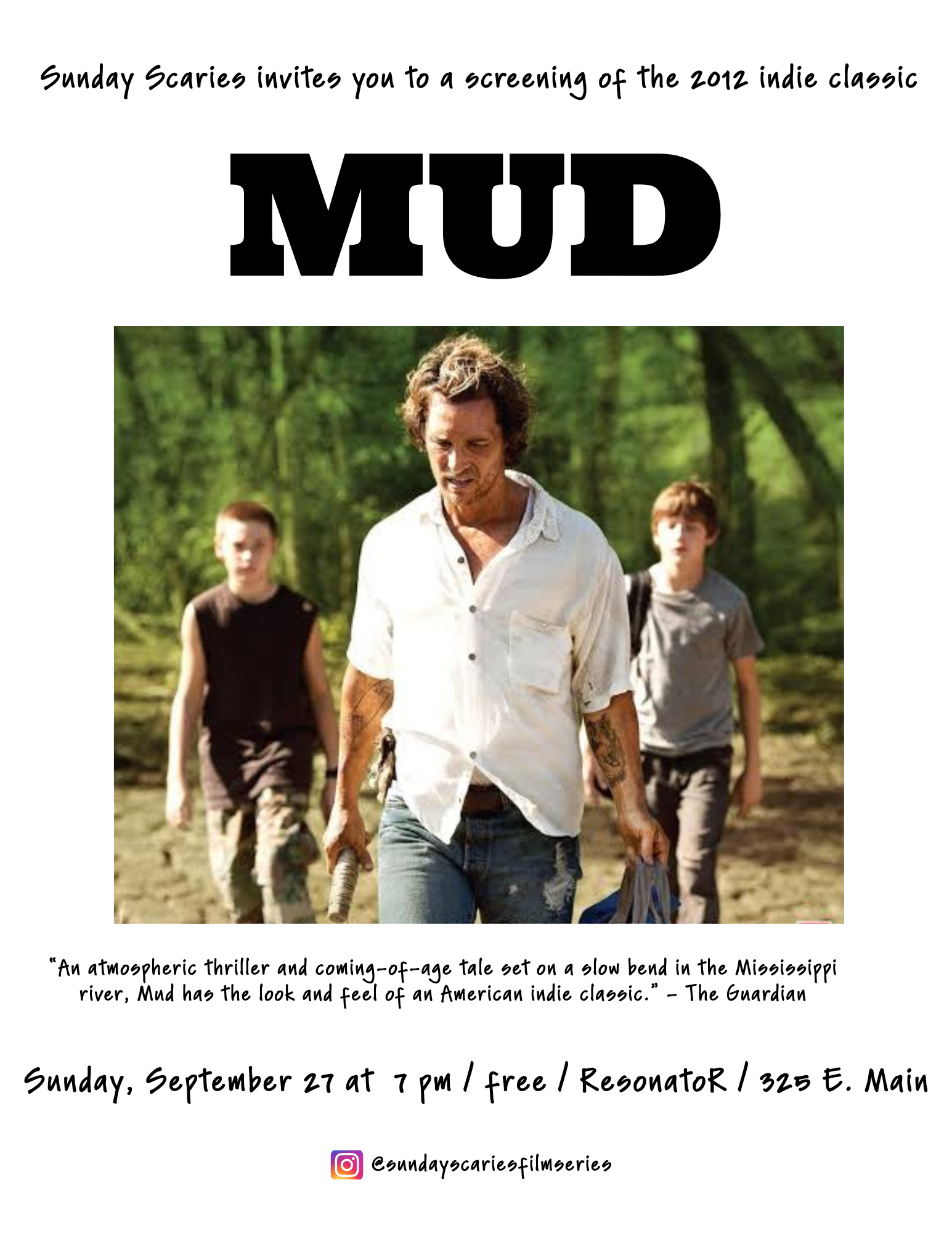 Sunday Scares presents: MUD