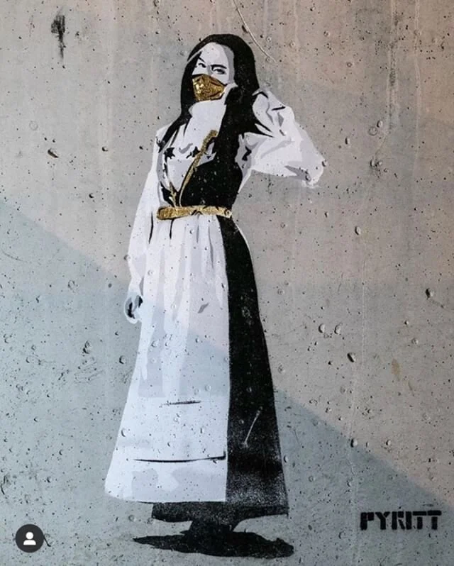 &ldquo;Street art is the ultimate visual source of social commentary and the pandemic has lit a fire under the feet of muralists around the world.&rdquo; The NY Times

The corona virus has changed modern day life from routine and perception to street