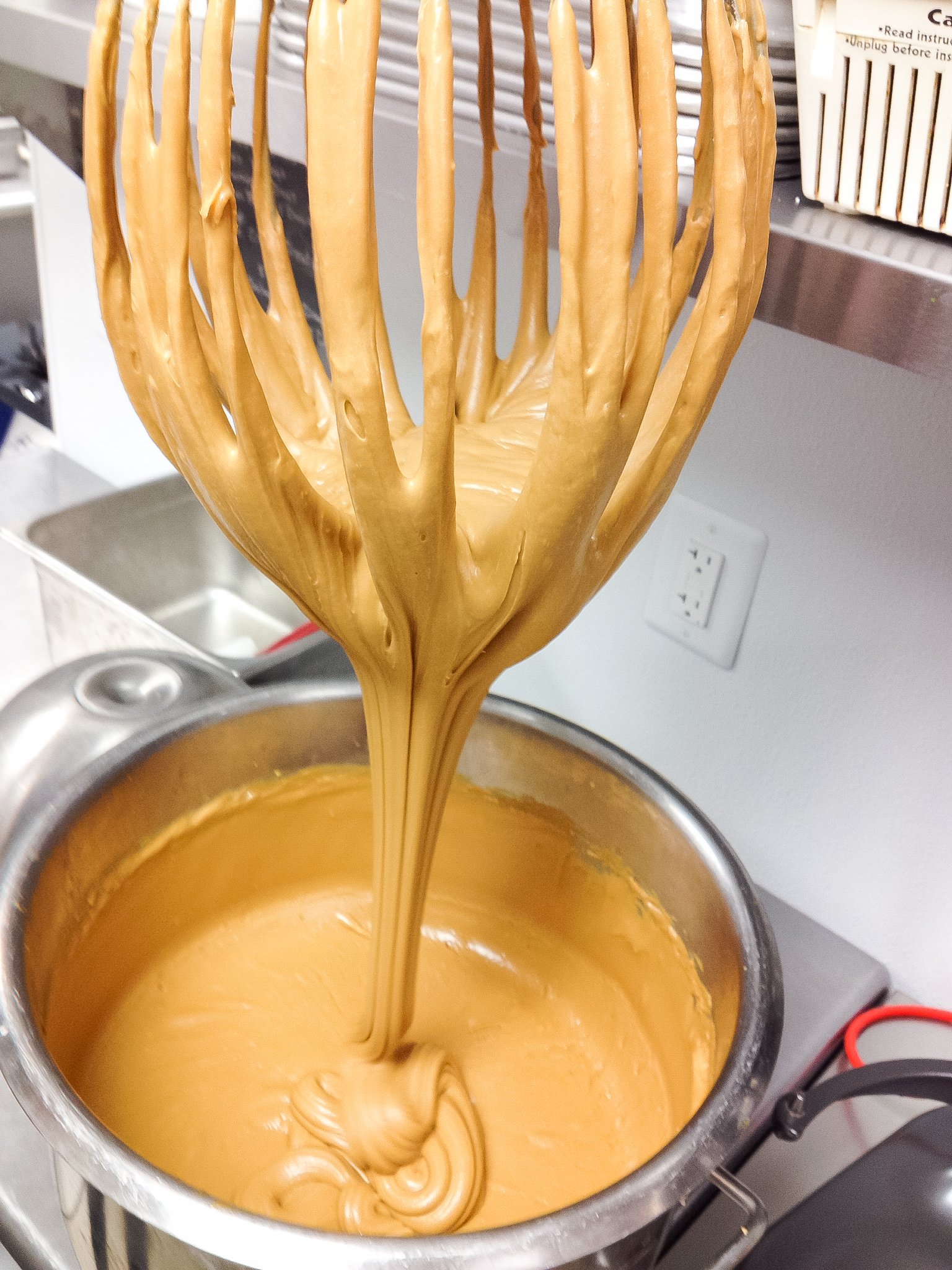 Making Caramel Fudge Icing