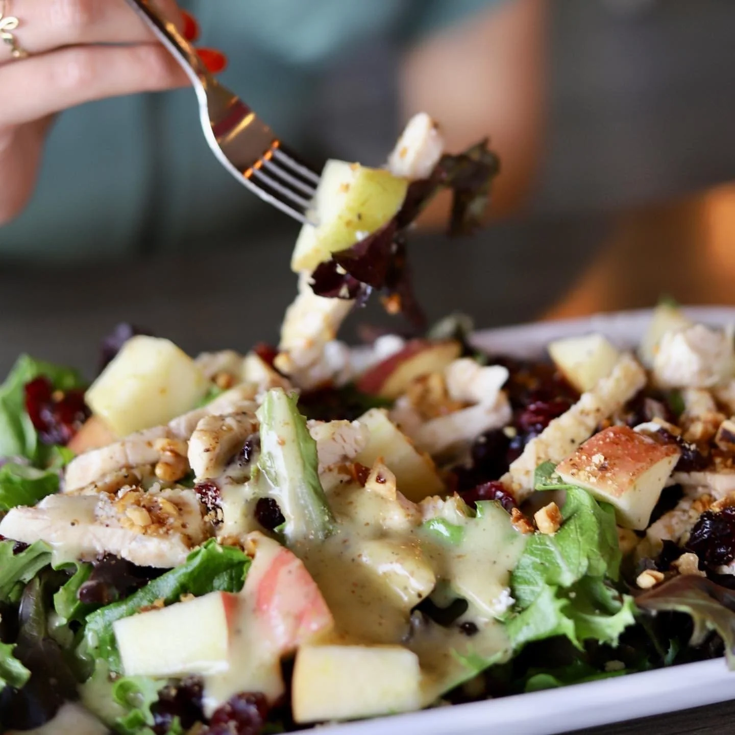 Nutty Goat Salad