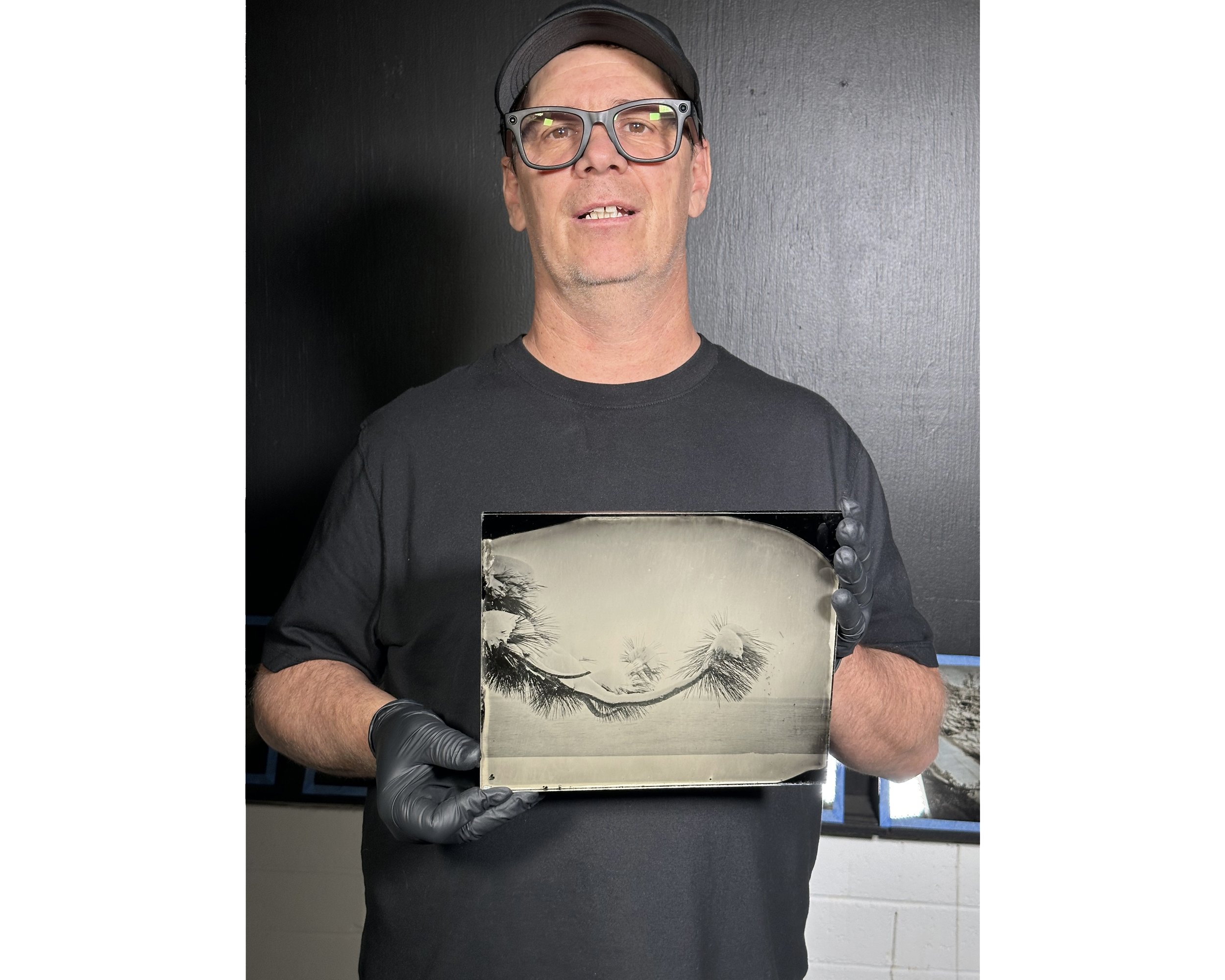 Pope Estate  8x10" Wet Plate Collodion - Ambrotype