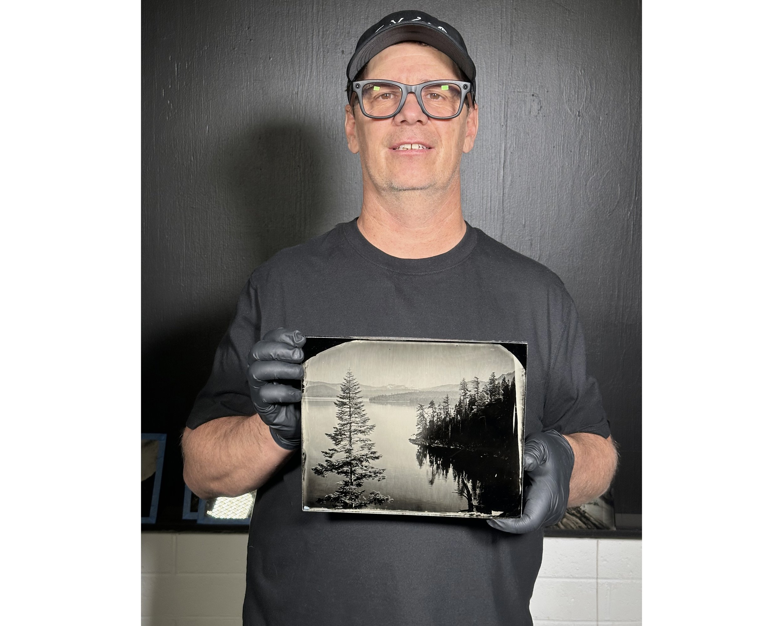 Bliss  8x10" Wet Plate Collodion - Ambrotype