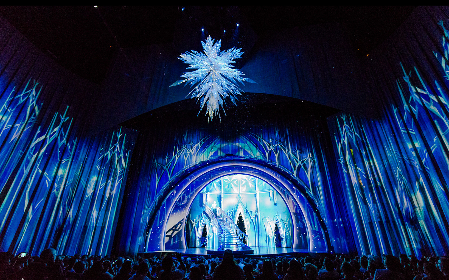 Frozen, Disney Hyperion Theatre | Set Designer: Robert Brill