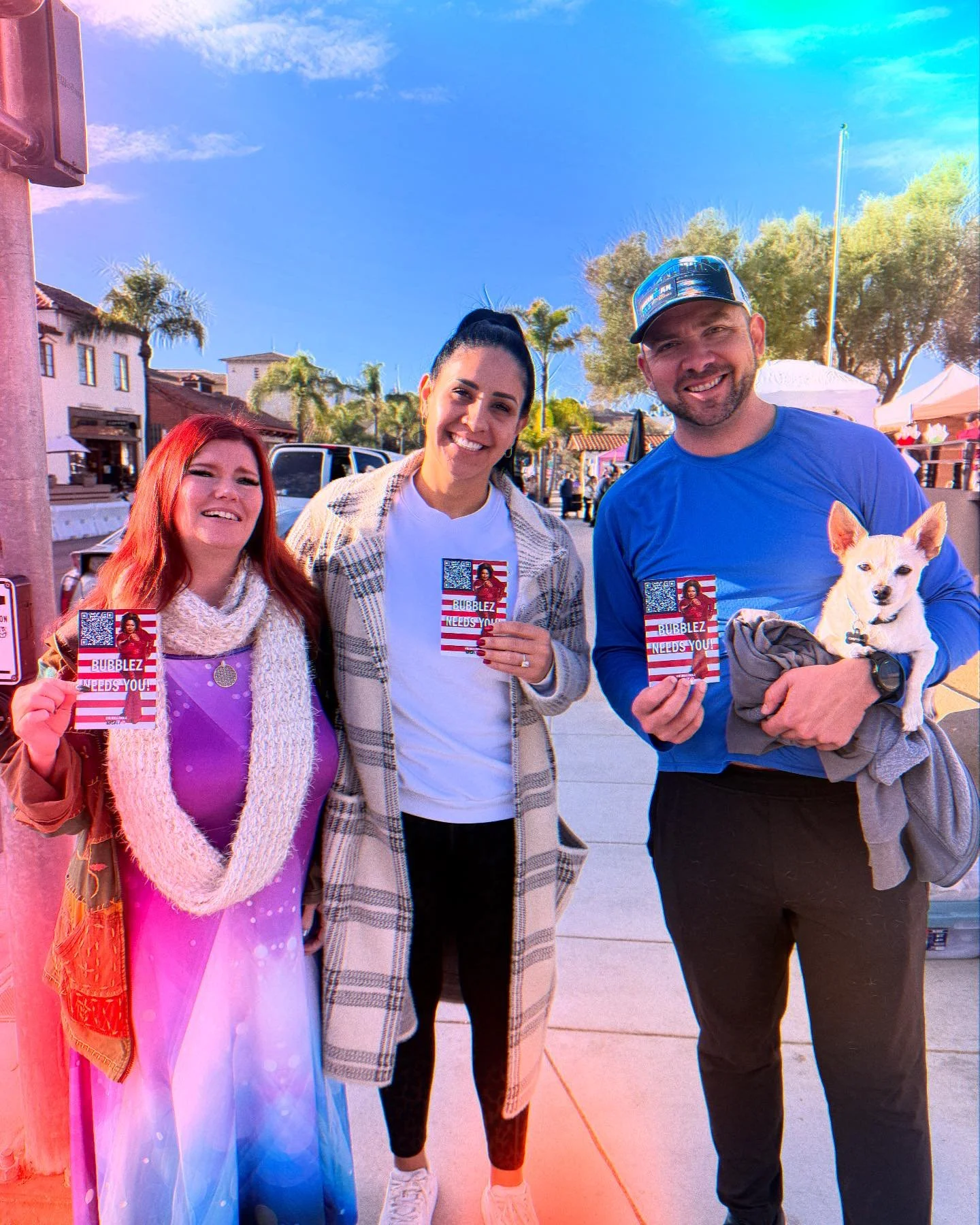 Bubblez Mania has reached California! 🌟
Okay, I know, another post&mdash;but hear me out! We&rsquo;re making a movie about a drag queen, their families (biological &amp; chosen), and fighting for rights when we need it most. 🌈
We&rsquo;ve got love 