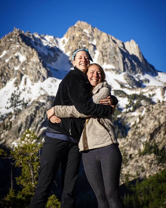 Hugs. 6.30.2019.
Last year was filled with so many great adventures. So lucky to have been able to celebrate Julia in the backcountry with a group of amazing gals. Looking forward to giving everyone a hug like this one as soon it's okay. Keep staying