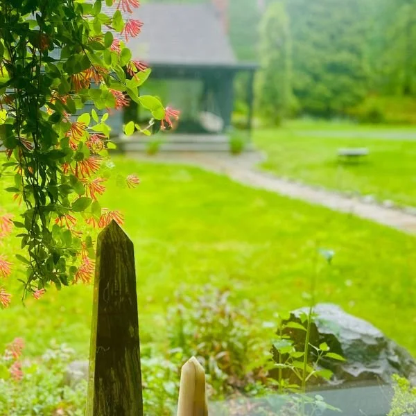 salt cave at Sault Haus studio in Hopewell, NJ, welcoming yoga and wellness space