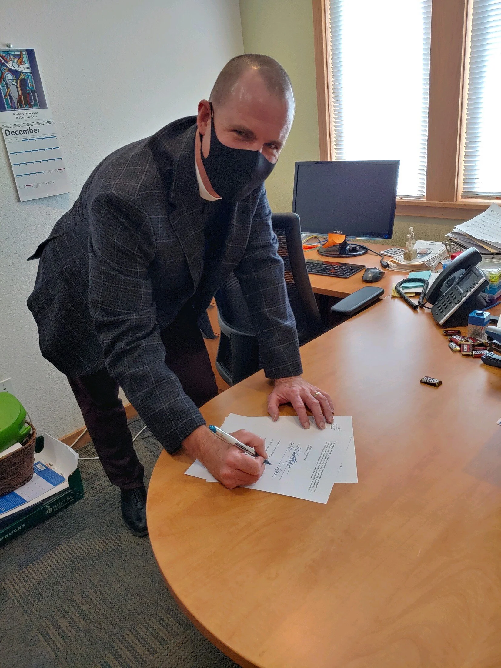 Organ Contract Signed