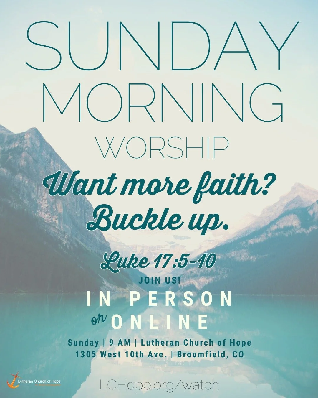 The disciples asked Jesus for more faith&hellip; but did they know what they were really asking for? 🤔 Pastor Scott unpacks how the answer might just surprise us. Join us for worship this morning!