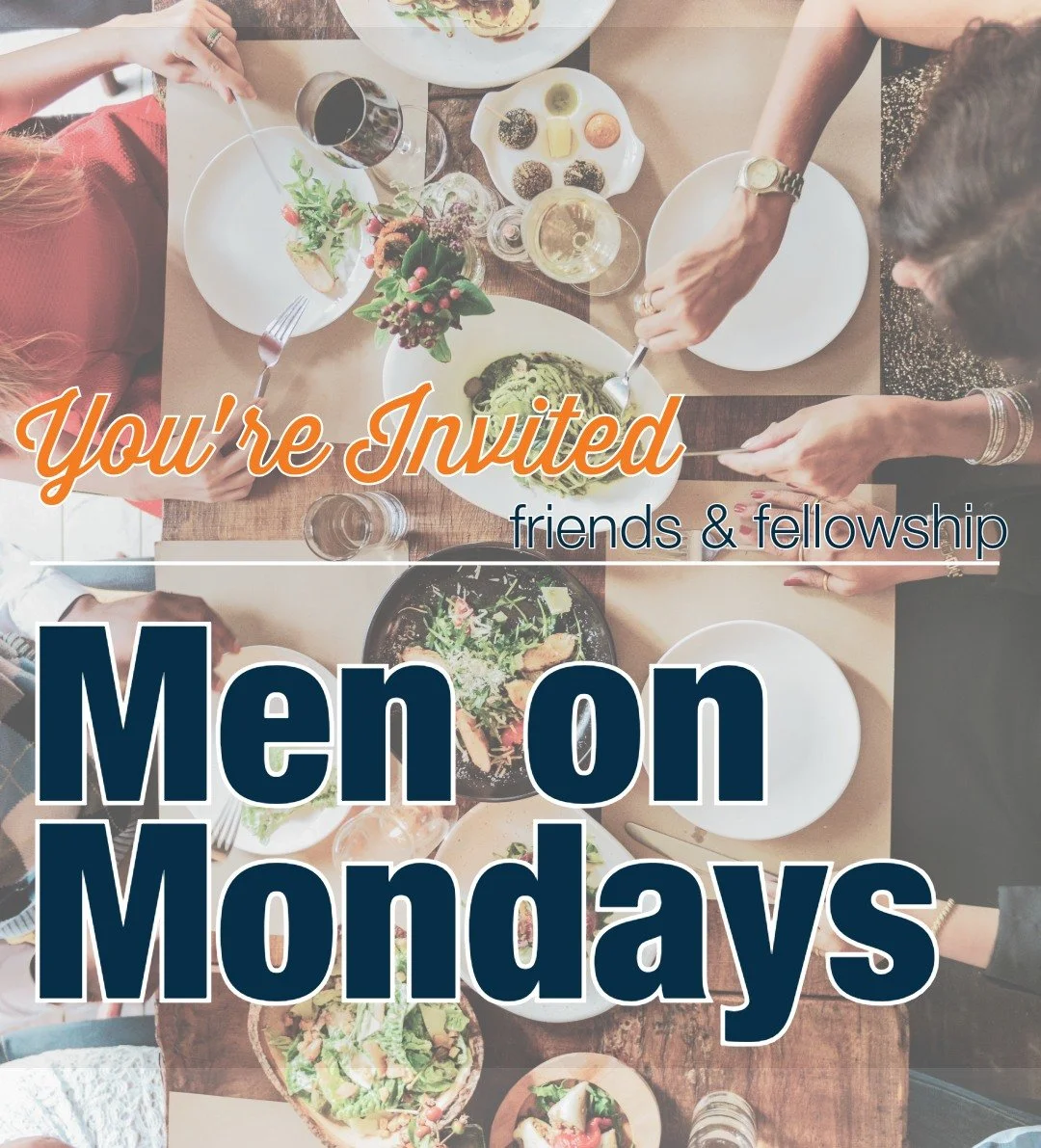 Men on Mondays is happening today at 11:30 AM! Come hang out, enjoy some good food, and connect with the guys at Colorado National Golf Course.