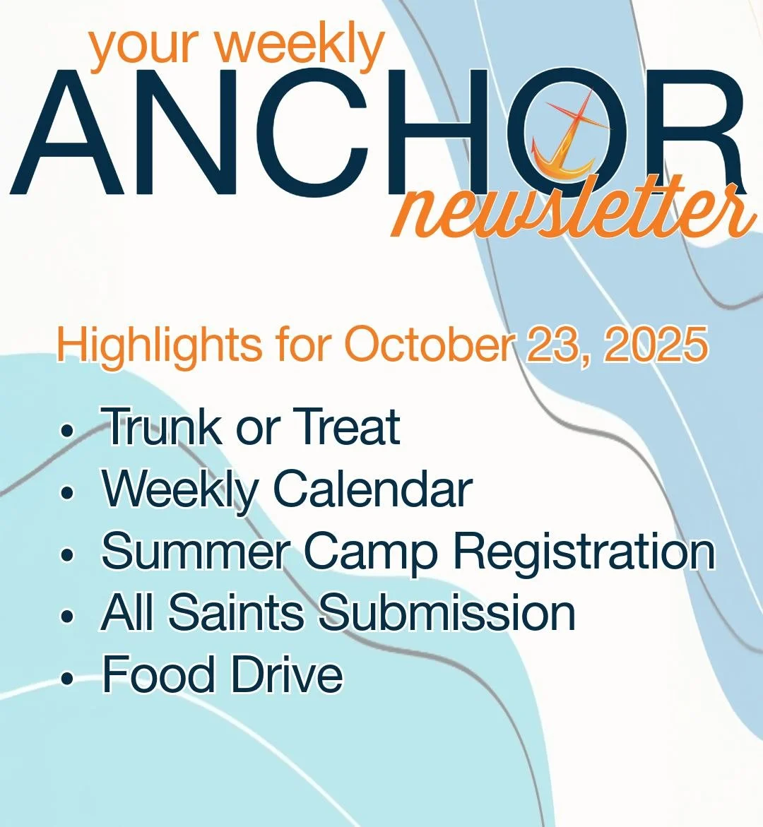 The latest Anchor is live! Catch up on everything happening in our church community this week.
#ELCA #LutheranChurch #BroomfieldColorado #Lutheran