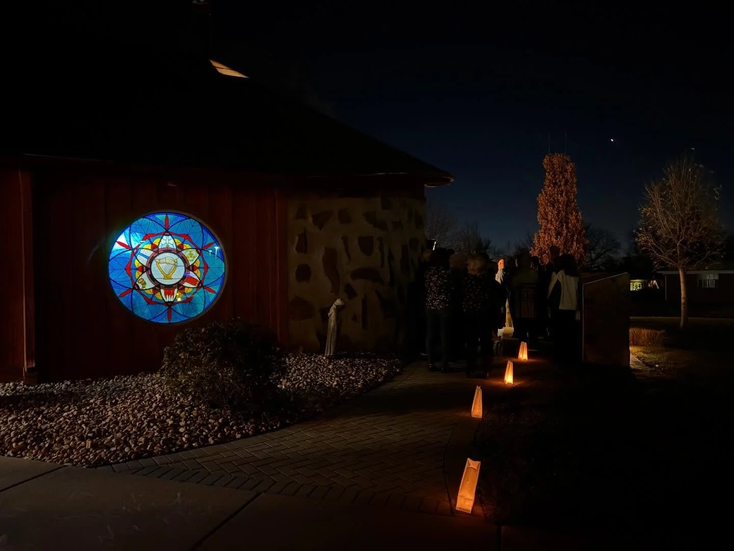 We honored the life of Maxine Carol Farley with a beautiful Liturgy of Resurrection in the chapel, then gathered at the columbarium as light guided our steps. Rest in God&rsquo;s eternal peace.
