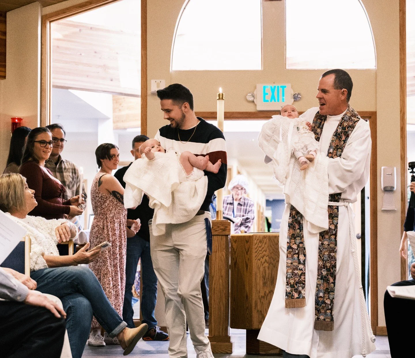 They say good things come in pairs&hellip; and last Sunday proved it with TWO amazing baptisms! What a joyful service. #DoubleTheBlessings #BaptismDay #FaithJourney #LCHopeFamily